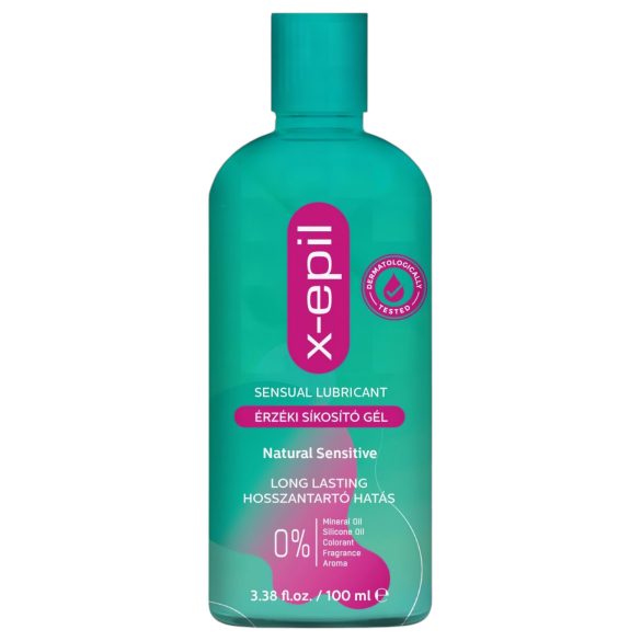 X-Epil Natural Sensitive - ευαίσθητο λιπαντικό τζελ (100ml)
