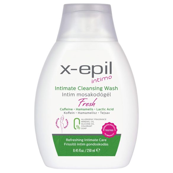 X-Epil Intimo Fresh - τζελ καθαρισμού ευαίσθητης περιοχής (250ml)