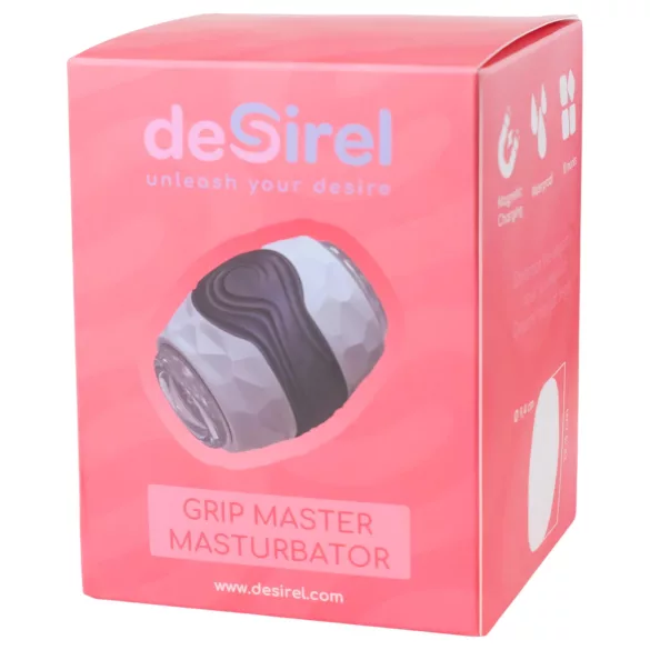 Desirel Grip Master - ανδρικό masturbator με έντονη πίεση - γκρι