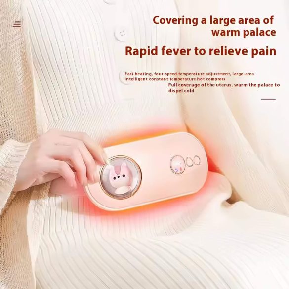 HappyPet Comfort - ζώνη μασάζ περιόδου - γυναικεία - λευκή