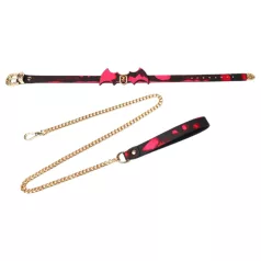   Heatmark - κολάρο με λουρί - BDSM αξεσουάρ