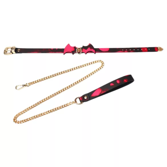 Heatmark - κολάρο με λουρί - BDSM αξεσουάρ