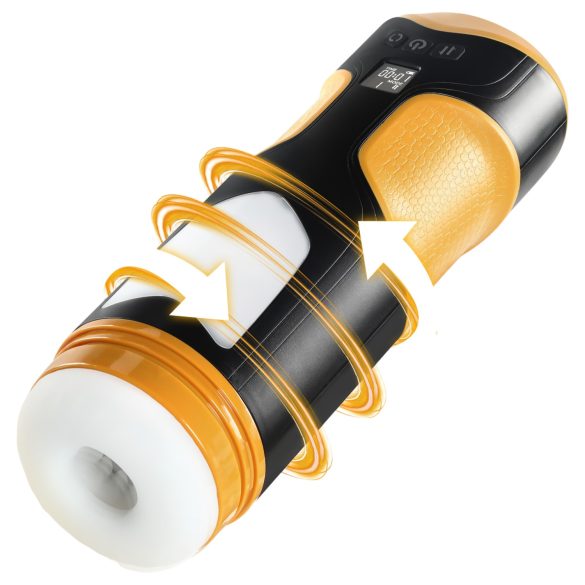 Lonely - ανδρικό αυτόματο περιστρεφόμενο masturbator - μαύρο