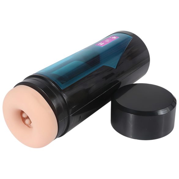 Lonely - ανδρικός αυνανιστής με δόνηση & ήχο - μαύρο