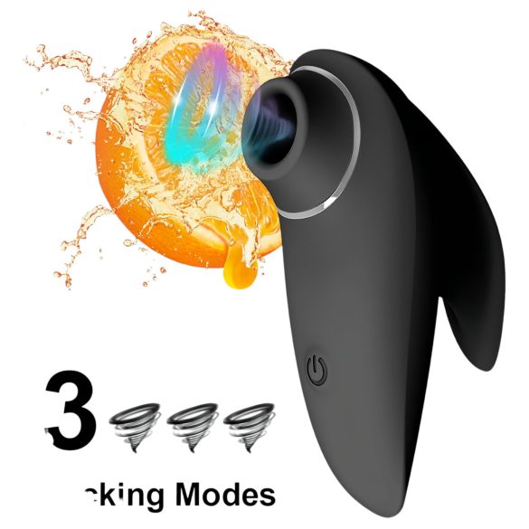 AlvUp - ρουφώντας διεγερτής κλειτορίδας με δόνηση - μαύρο