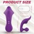Sex HD Chomper - Αδιάβροχο κλειτορίδας & πρωκτικό δονούμενο (μωβ)