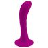 Pretty Love Baile - καλλιτεχνικό curvy anal plug (ροζ)