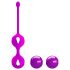 Pretty Love Kegel Up II - Σετ διπλών σφαιριδίων Κέγκελ (μωβ)
