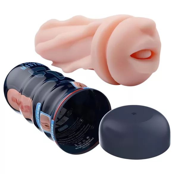Pretty Love Vacuum Cup - ρεαλιστικό στόμα ανδρικό αυνανιστήρι (στο χρώμα του δέρματος)