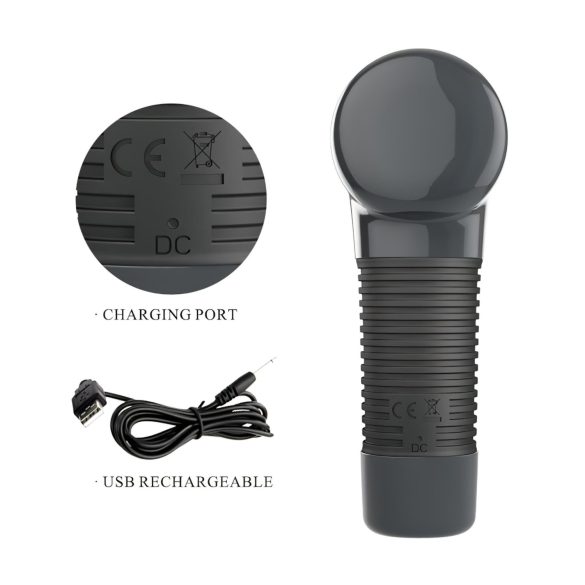 Pretty Love - μασάζ πιστόλι σώματος - δονητής - μαύρο