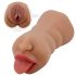 Crazy Bull - ανδρικός masturbator στόμα & vagina - φυσικό χρώμα