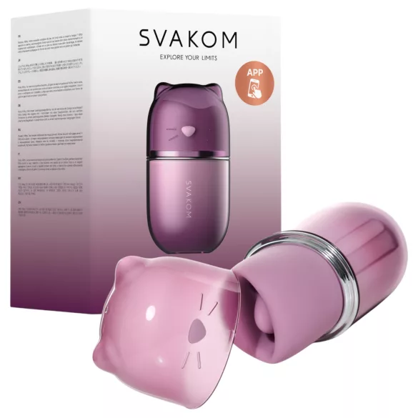 Svakom Klitty - δονητής διέγερσης κλειτορίδας με κυματιστό αέρα, με έλεγχο μέσω εφαρμογής