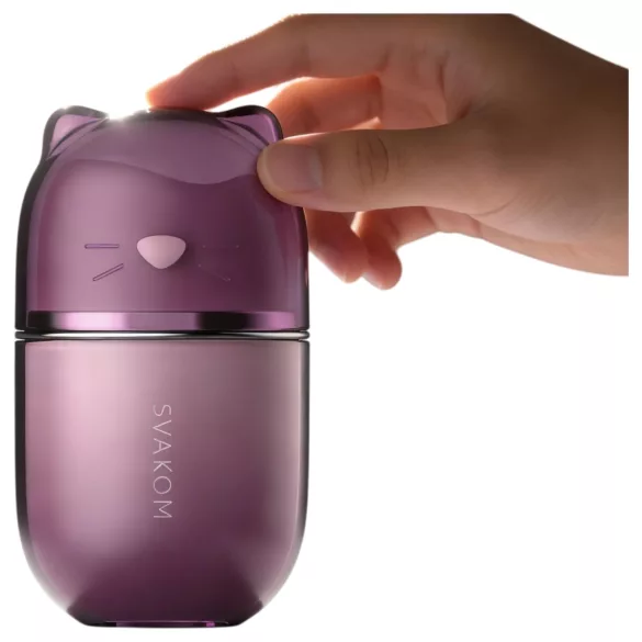 Svakom Klitty - δονητής με λειτουργία γλειψίματος (μωβ)