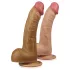 Lovetoy - ρεαλιστικό καμπύλο ομοίωμα πέους - 20cm φυσικό χρώμα