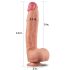 Lovetoy Φυσικό Μέγεθος 30cm - Ρεαλιστικό Δονούμενο Dildo
