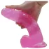 Lovetoy - δονητής με βεντούζα - 20cm - ροζ