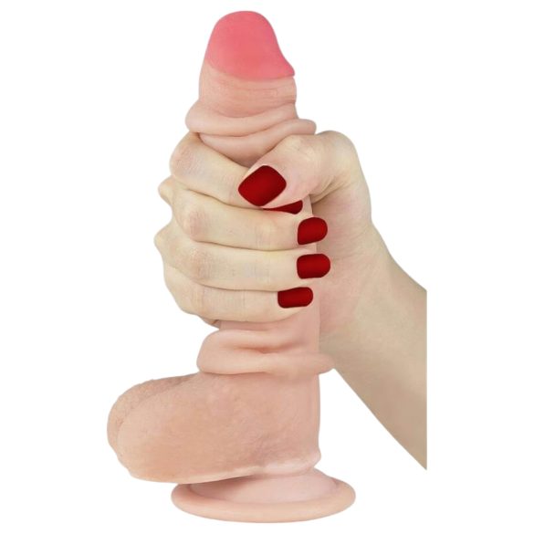 Lovetoy Sliding-Skin - Διπλής στρώσης ομοίωμα - 18cm (φυσικό)