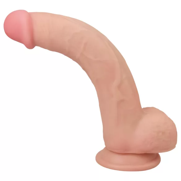 Lovetoy - δονητής διπλής στρώσης - 23cm - φυσικό χρώμα