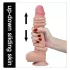 Lovetoy - δονητής διπλής στρώσης - 23cm - φυσικό χρώμα