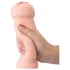 Lovetoy - ανδρικός masturbator διπλής εισόδου - φυσικό χρώμα