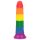 Ρεαλιστικό Dildo 19εκ - Ουράνιο Τόξο Σχεδιασμός