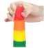 Ρεαλιστικό Dildo 19εκ - Ουράνιο Τόξο Σχεδιασμός