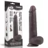 Lovetoy Sliding-Skin - δονητής διπλής στρώσης - 23cm - καφέ