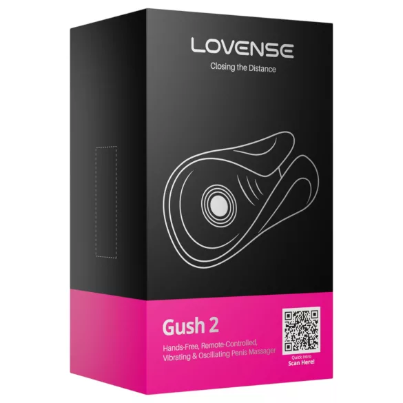 LOVENSE Gush 2 - δονητής βαλάνου (τιρκουάζ)
