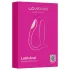 Lovense Lush Anal - Δονητής πρωκτού με έλεγχο μέσω εφαρμογής, με LED - ροζ