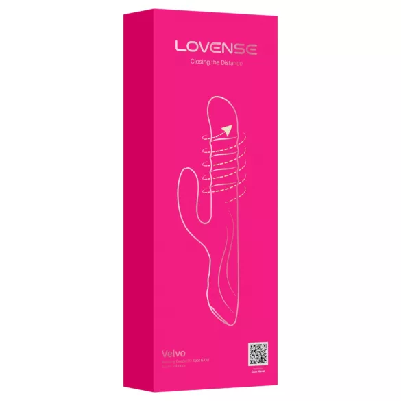 Lovense Velvo - Περιστρεφόμενος δονητής με χάντρες για σημείο G και κλειτοριδικό ερεθισμό