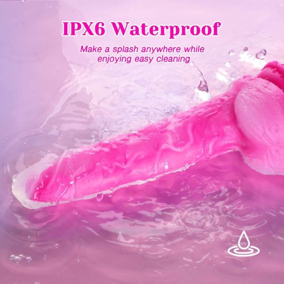 Tracy's Dog Jelivoy-Mid - ρεαλιστικός δονητής - 20cm - ροζ