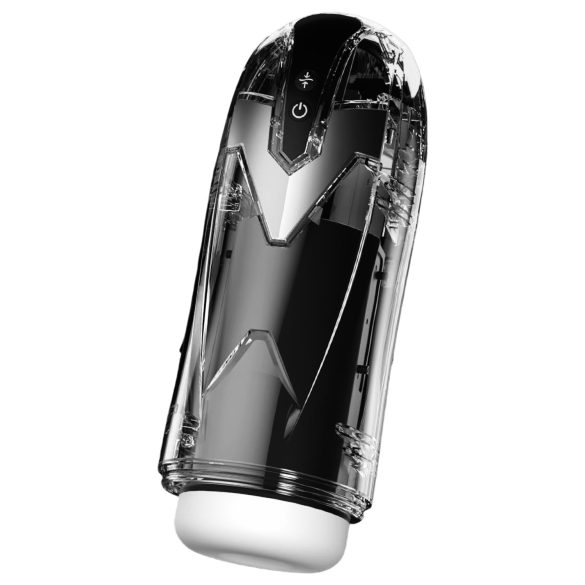 Leopard - ανδρικός δονητής ώθησης - μαύρο