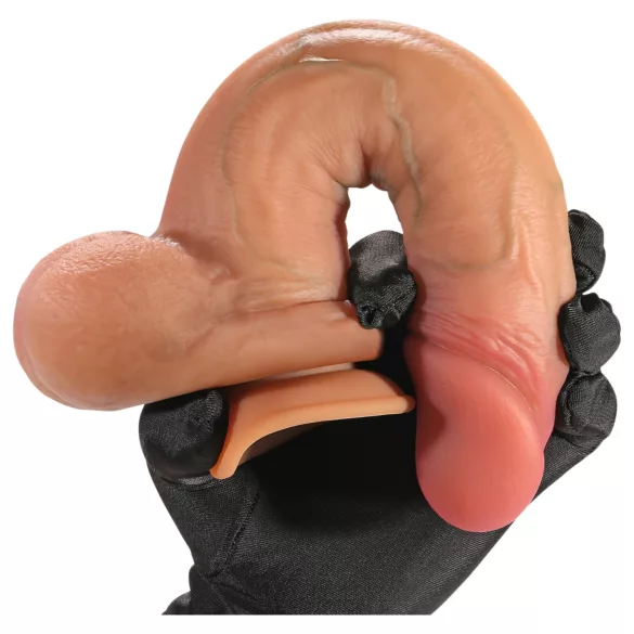 FeelSkin - υπερρεαλιστικό ντίλντο με όρχεις (φυσικό, 20,5 cm)