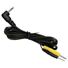   DG-LAB - καλώδιο ηλεκτροδίου από βύσμα jack 2,5 mm σε ακίδες 2 mm (μαύρο)
