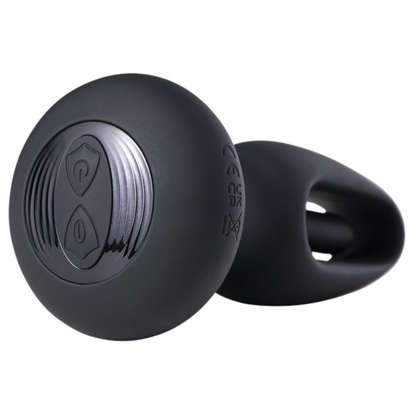 Honey Play Box Snuggy - δονητής πρωκτού με γλώσσα - σιλικόνη μαύρος