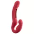 Honey Play Box Harmony Duo - Δονητής με γλώσσα για χρήση με ζώνη, με έλεγχο μέσω εφαρμογής (κόκκινος)