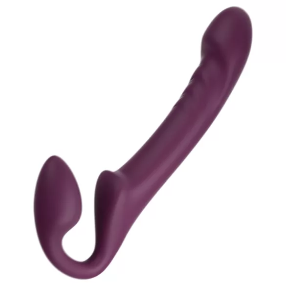 Honey Play Box Bliss - δονητής strap-on με περιστρεφόμενες χάντρες - μωβ