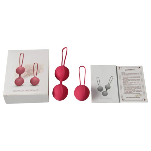 Cotoxo Cherry - σετ 2 μπαλάκια kegel - κόκκινο - για γυναίκα