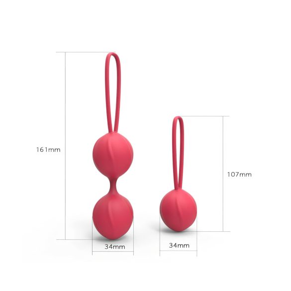 Cotoxo Cherry - σετ 2 μπαλάκια kegel - κόκκινο - για γυναίκα