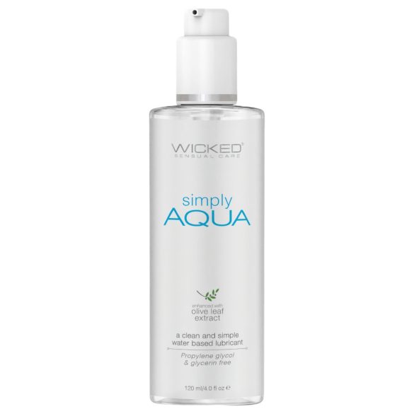 Wicked Simple Aqua - λιπαντικό νερού - 100% vegan - 120ml