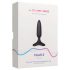 LOVENSE Hush 2 XS - Επαναφορτιζόμενος μικρός πρωκτικός δονητής (25mm) - μαύρο
