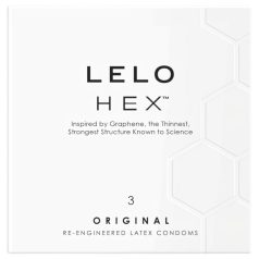   LELO Hex Original - προφυλακτικά λεπτά premium - 3 τεμάχια