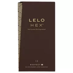   LELO Hex Respect XL - προφυλακτικά XL - λεπτά - 12 τεμάχια