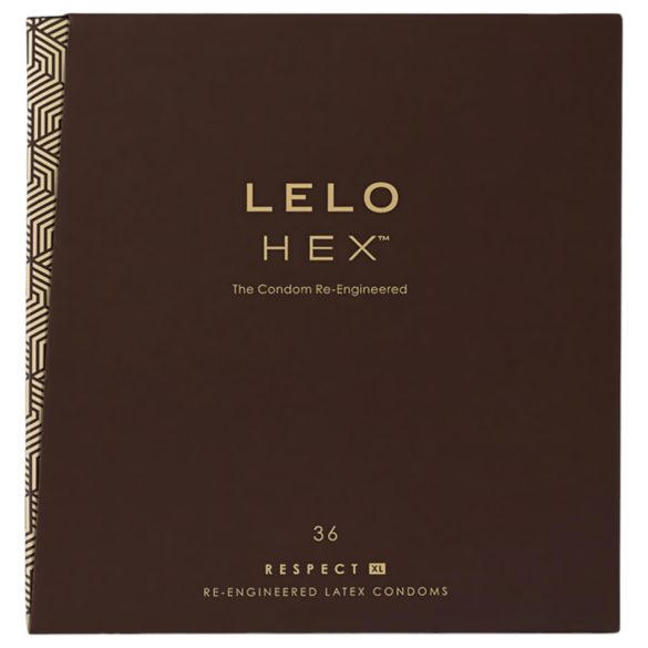 LELO Hex Respect XL - πολυτελή προφυλακτικά (36 τεμ)