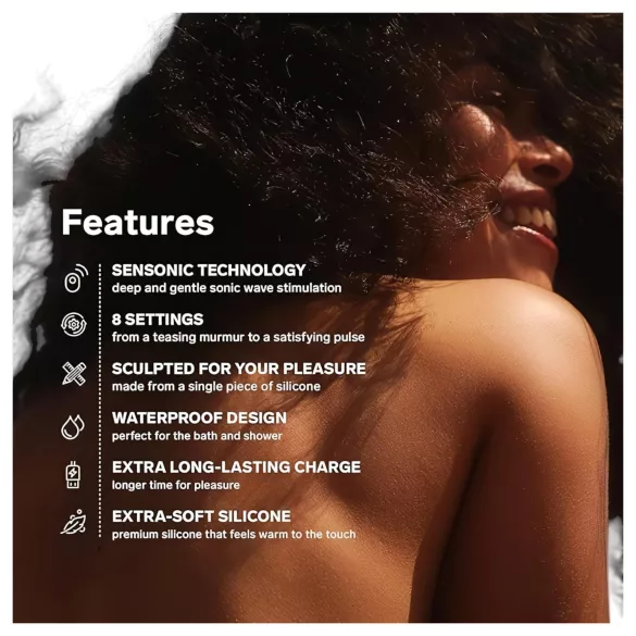 LELO Sona - διεγέρτης κλειτορίδας με ηχητικά κύματα - κόκκινο