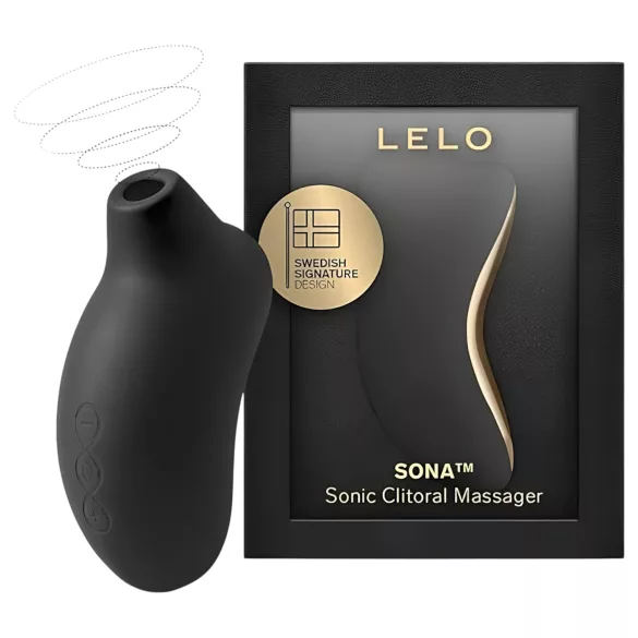 LELO Sona - διεγέρτης κλειτορίδας με ηχητικά κύματα - μαύρο