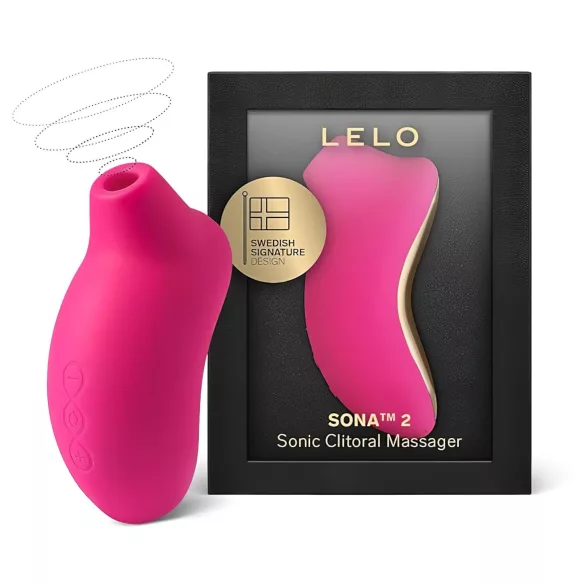 LELO - Διεγερτής κλειτορίδας με ηχητικά κύματα - κεράσι