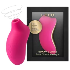   LELO Sona 2 Cruise - κλειτοριδικός διεγέρτης με ηχητικά κύματα - κερασί
