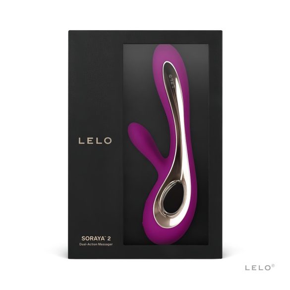 LELO Soraya 2 - Αδιάβροχος Δονητής με Στήριγμα για Κλειτορίδα (Μωβ)