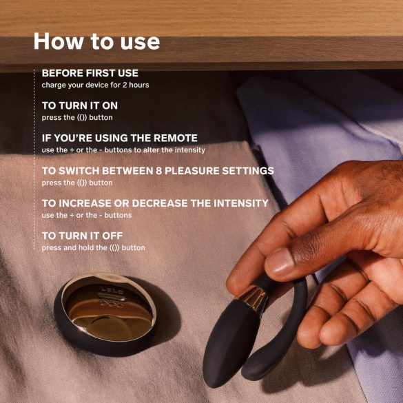 LELO Tiani Duo - δονητής ζευγαριών - σιλικόνη - μπλε